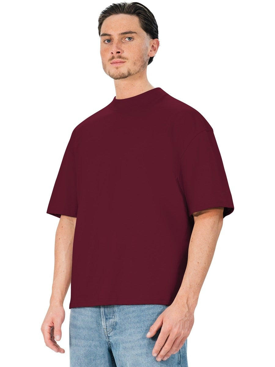 Premium Combed 220 Boxy Oversize Fit Extended Neck Tee Adult