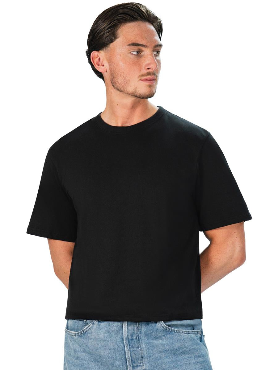Ringspun Combed 180 Shrunken T — Black