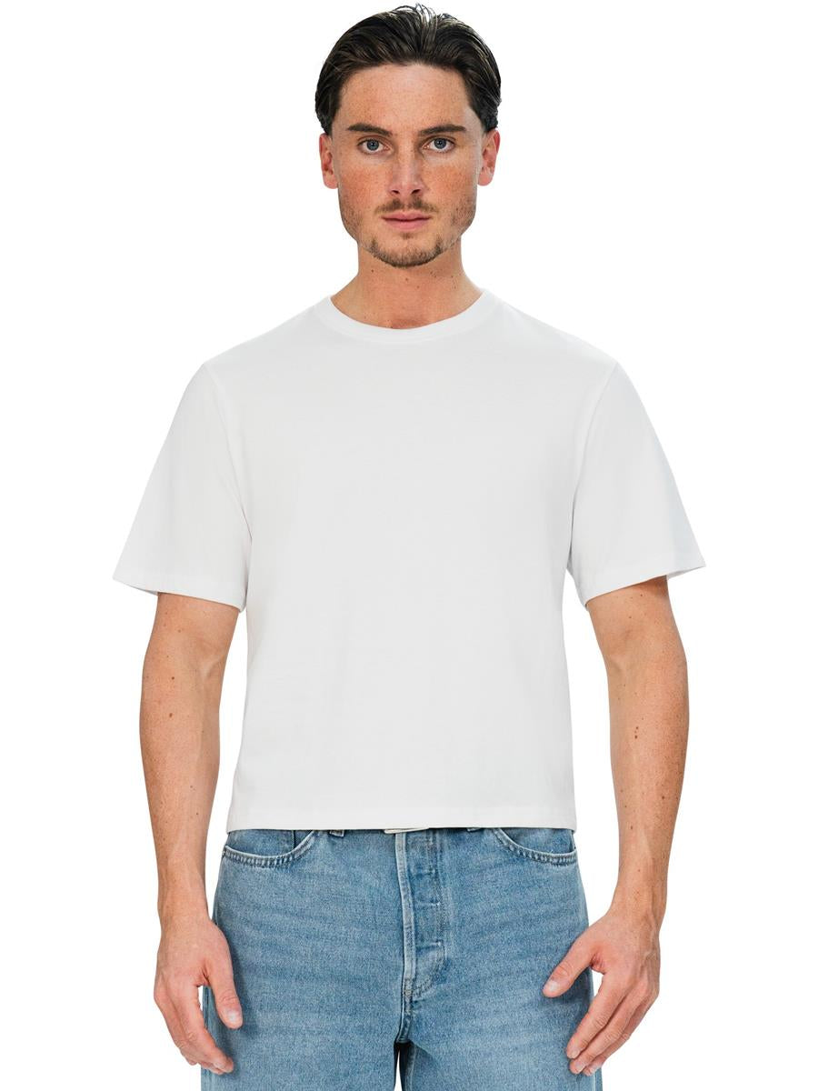 Ringspun Combed 180 Shrunken T — White