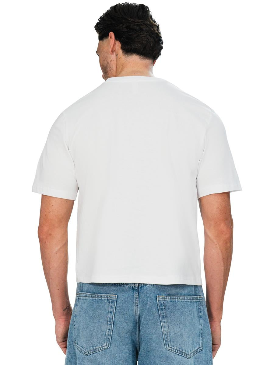 Ringspun Combed 180 Shrunken T — White
