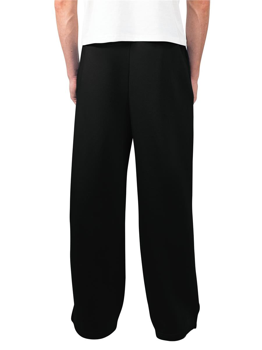 Premium Combed 280 Wide Leg Jogpants Regular — Black
