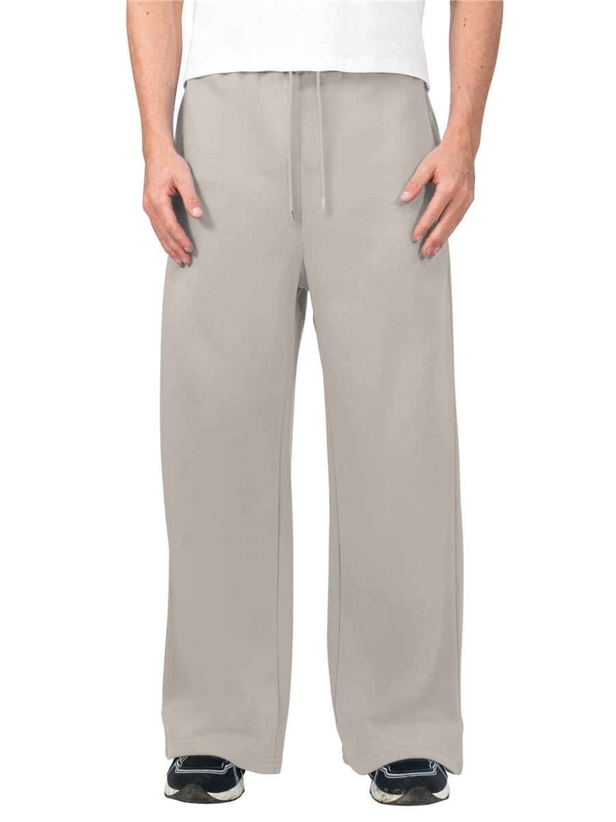 Premium Combed 280 Wide Leg Jogpants Regular — Stone