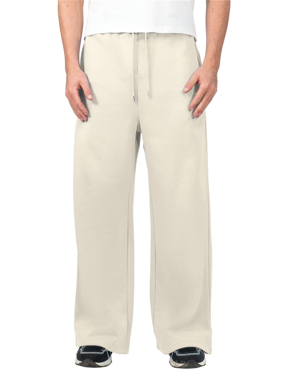 Premium Combed 280 Wide Leg Jogpants Regular — Ecru