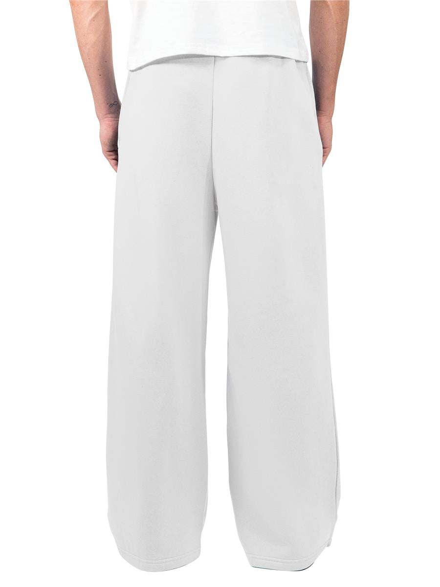 Premium Combed 280 Wide Leg Jogpants Tall — White