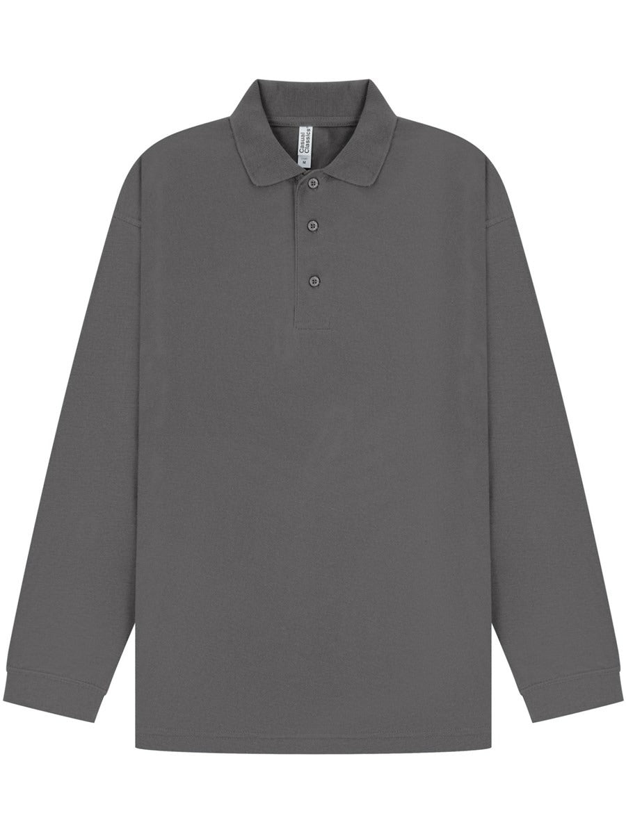 Classic Ringspun 190 Regular Fit L/S Polo Adult