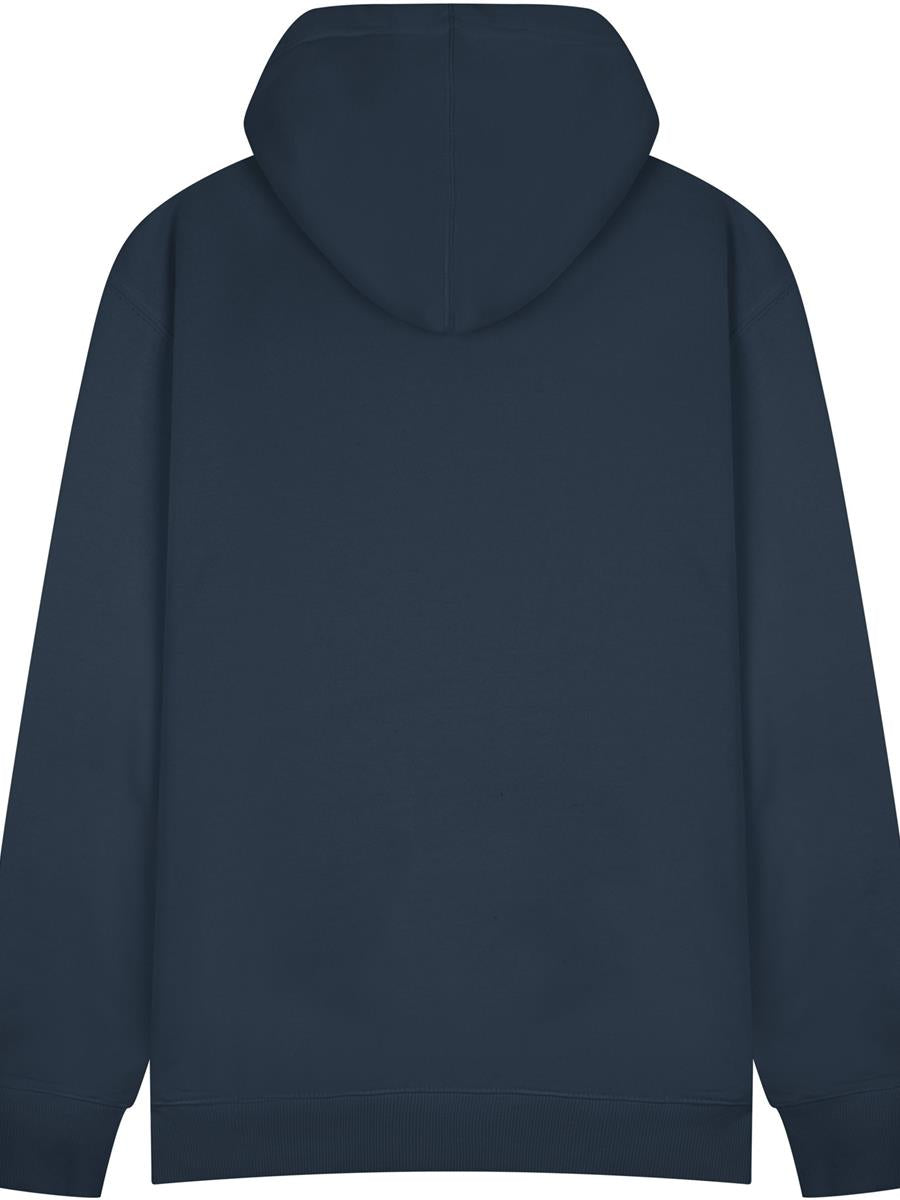 Premium Combed 280 Core Hood — Petrol Blue