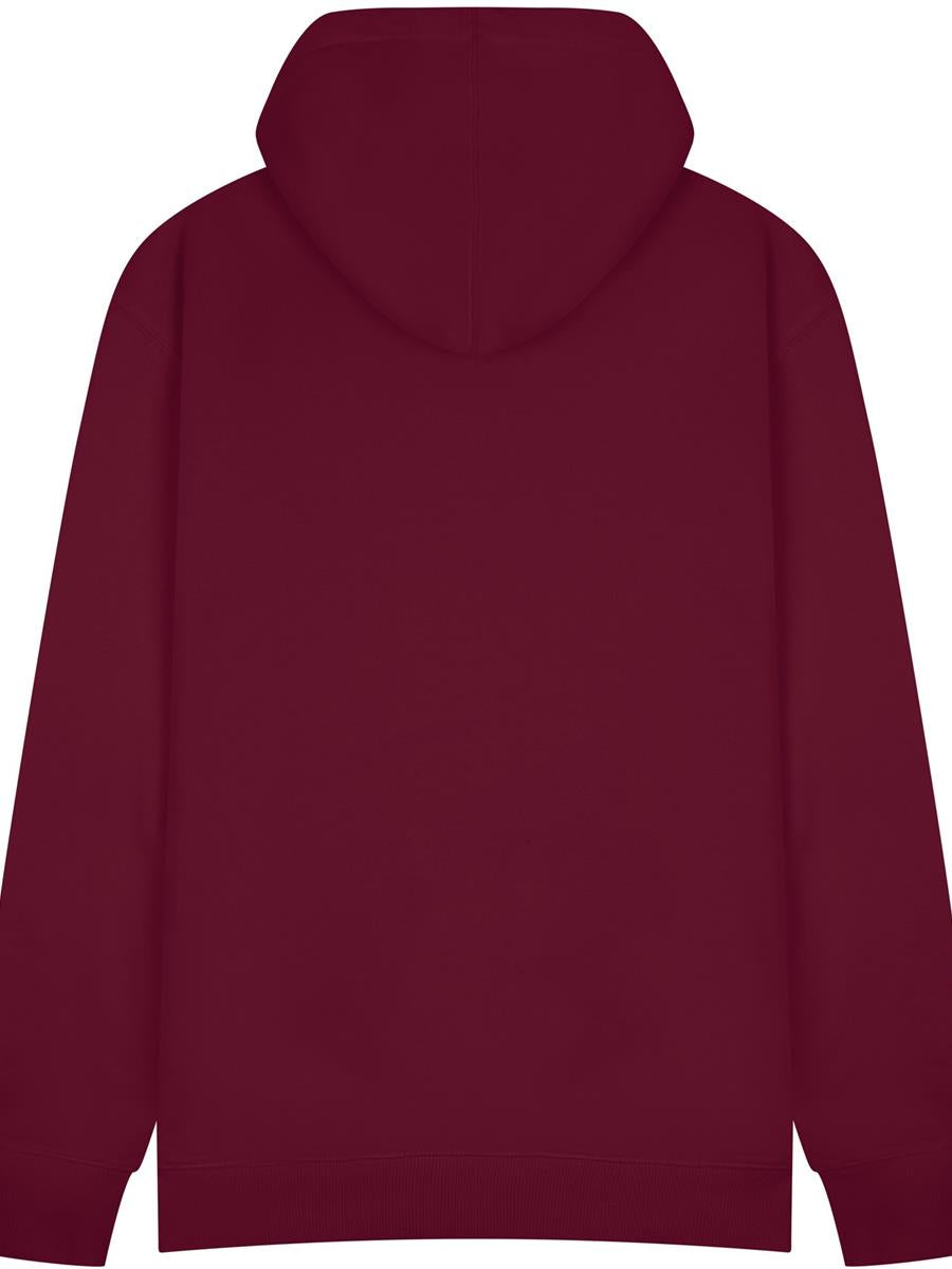 Premium Combed 280 Core Hood — Burgundy