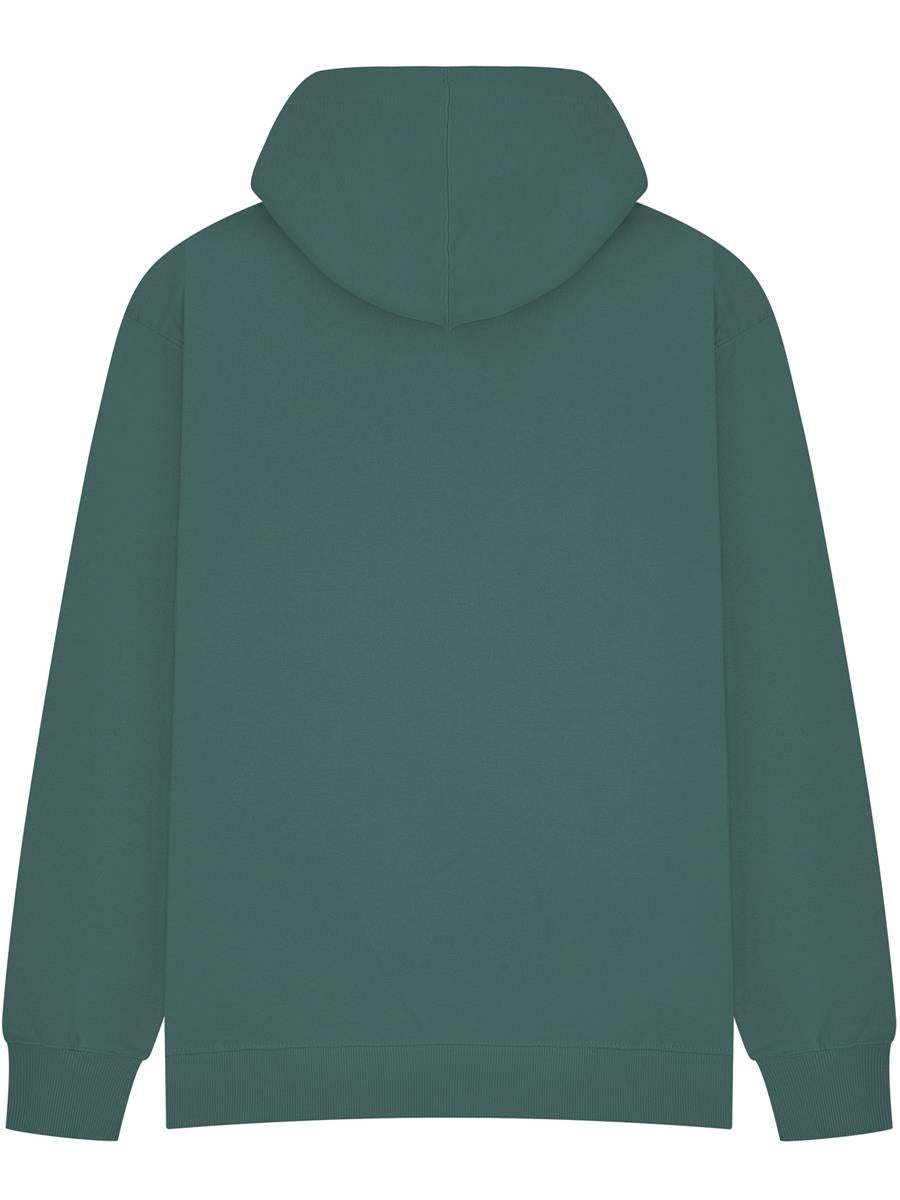 Premium Combed 280 Core Oversize Hood — Pine Green