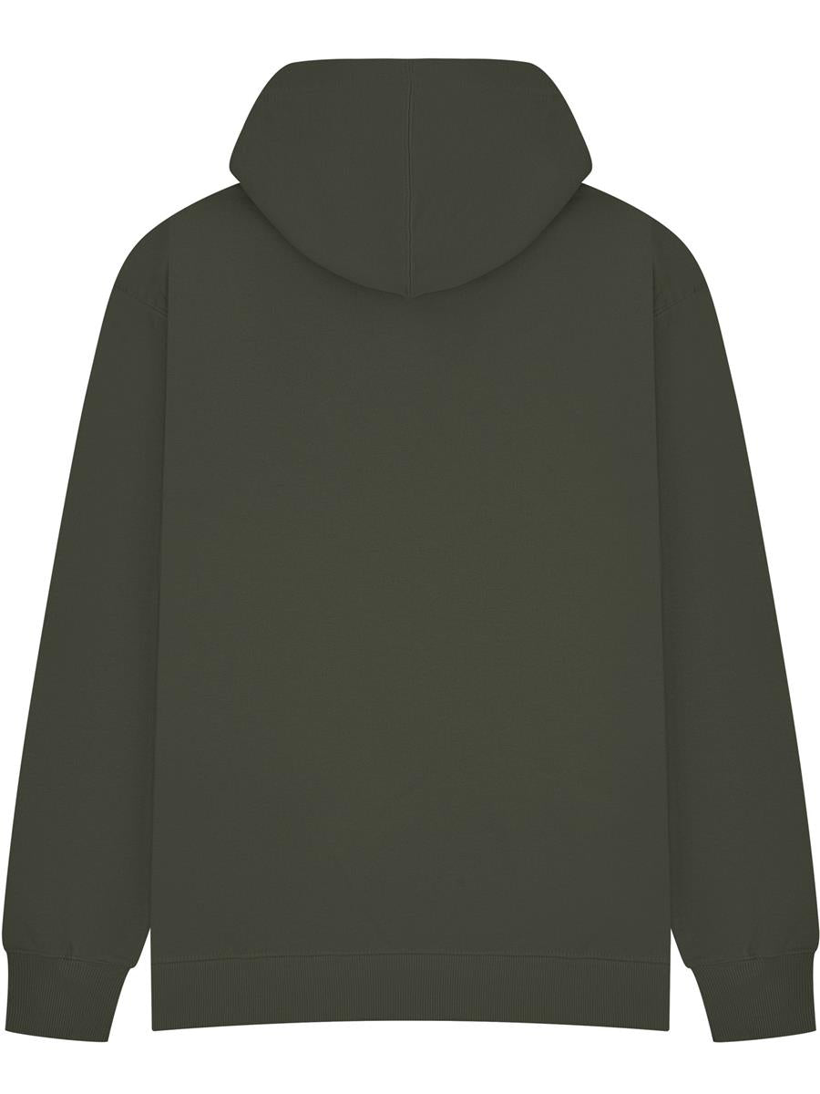 Premium Combed 280 Core Oversize Hood — Khaki Olive