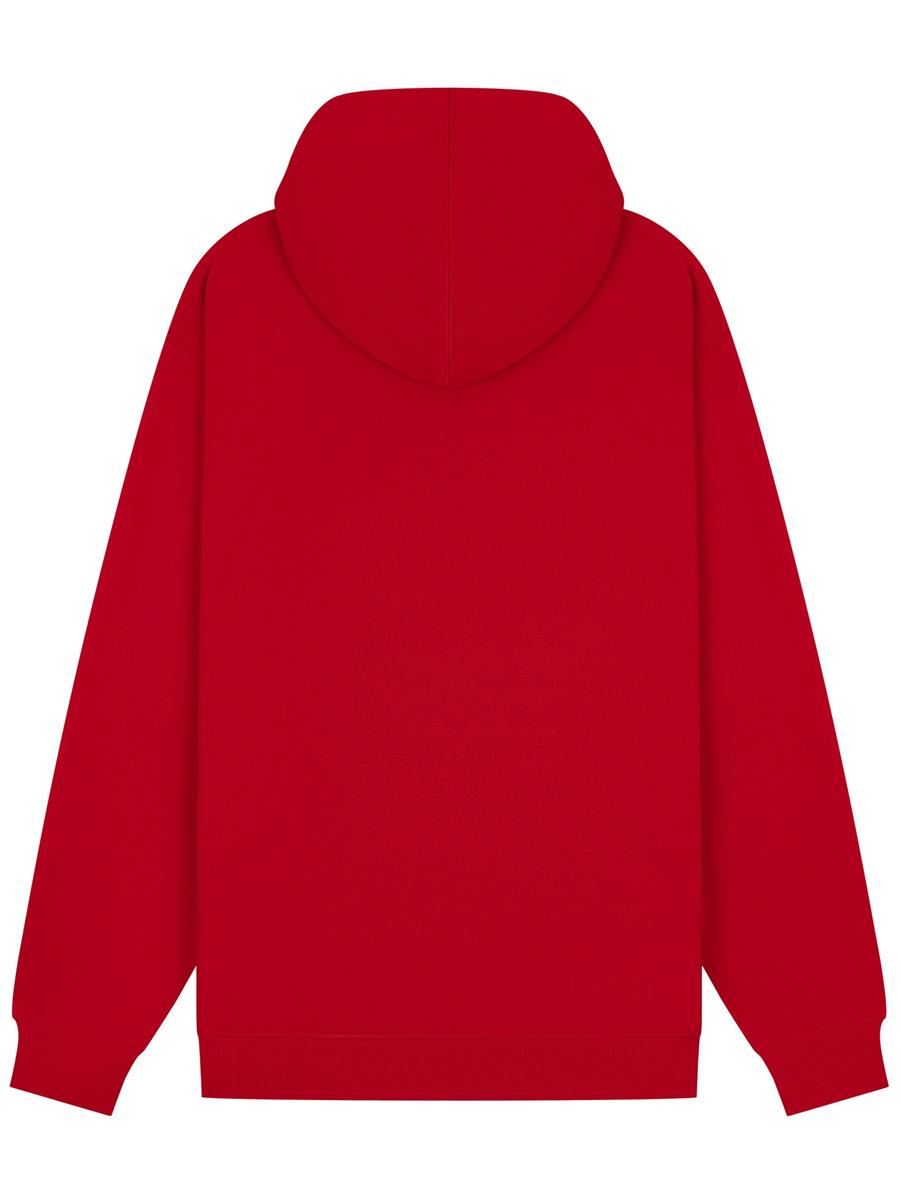 Premium Combed Core 280 Zip Hood — Red