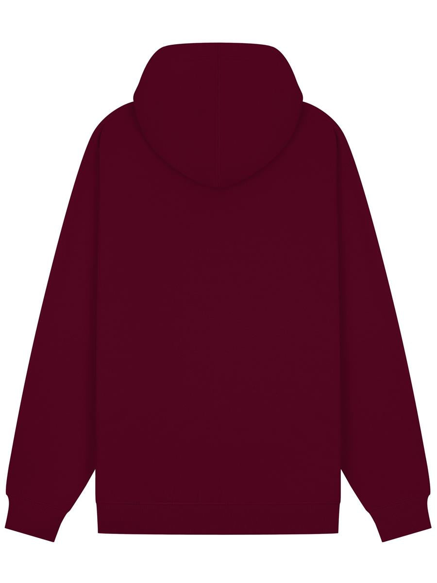 Premium Combed Core 280 Zip Hood — Burgundy