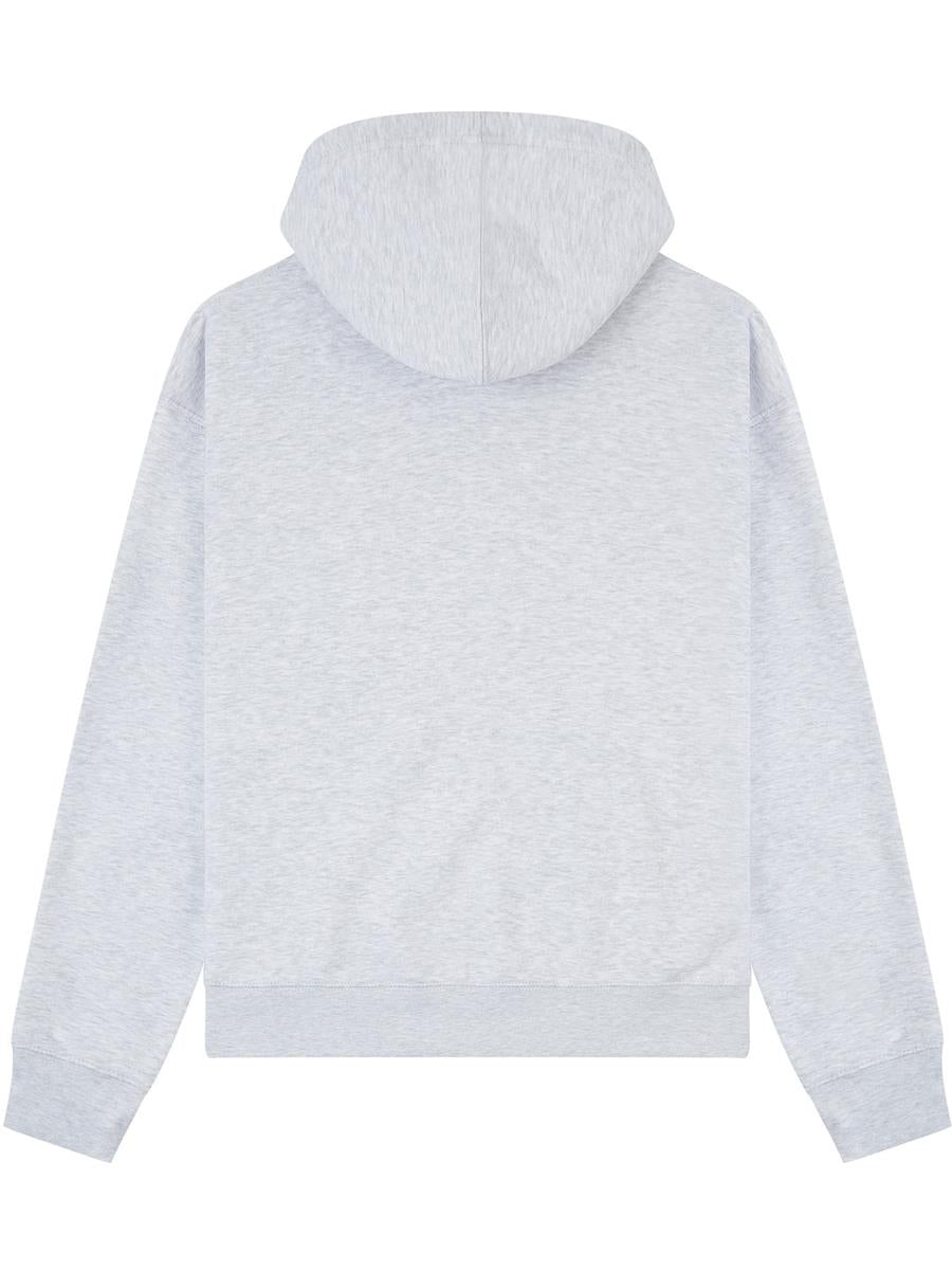 Premium Combed 330 Boxy Oversize Hood Tall — Ash Grey