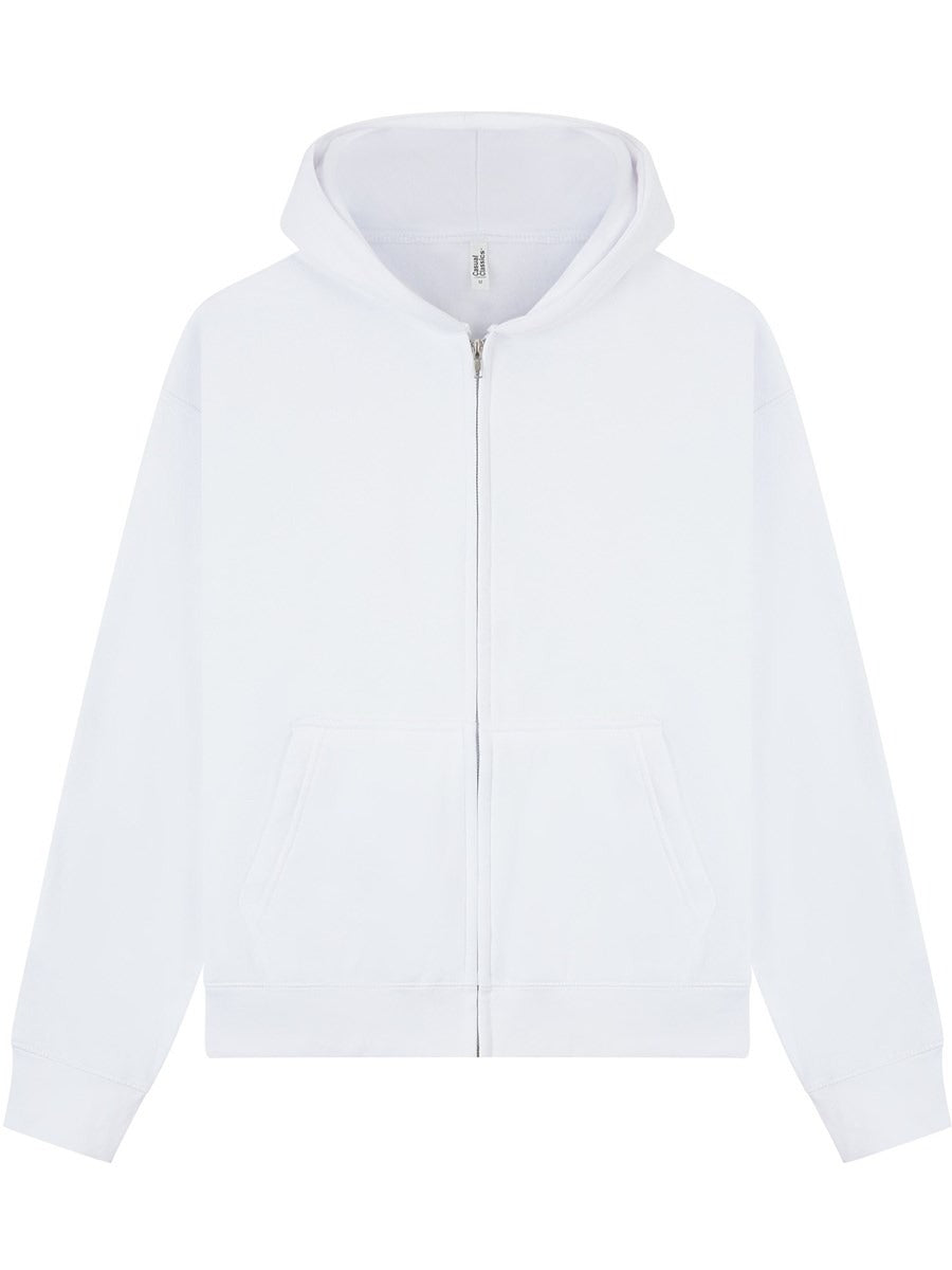 Premium Combed 330 Boxy Oversize Fit Zip Hood Tall Adult