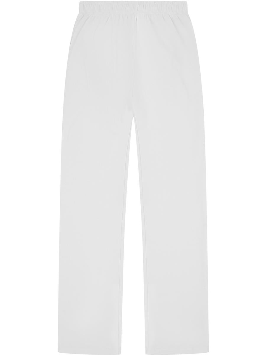 Premium Combed Core 280 Split Hem Jogpant Regular — White