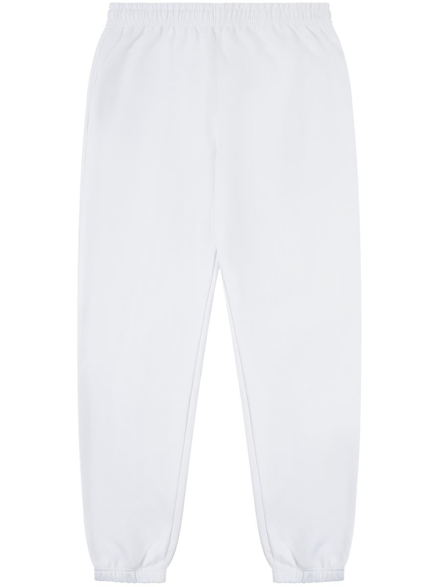 Premium Combed 330 Oversize Jogpants Tall — White
