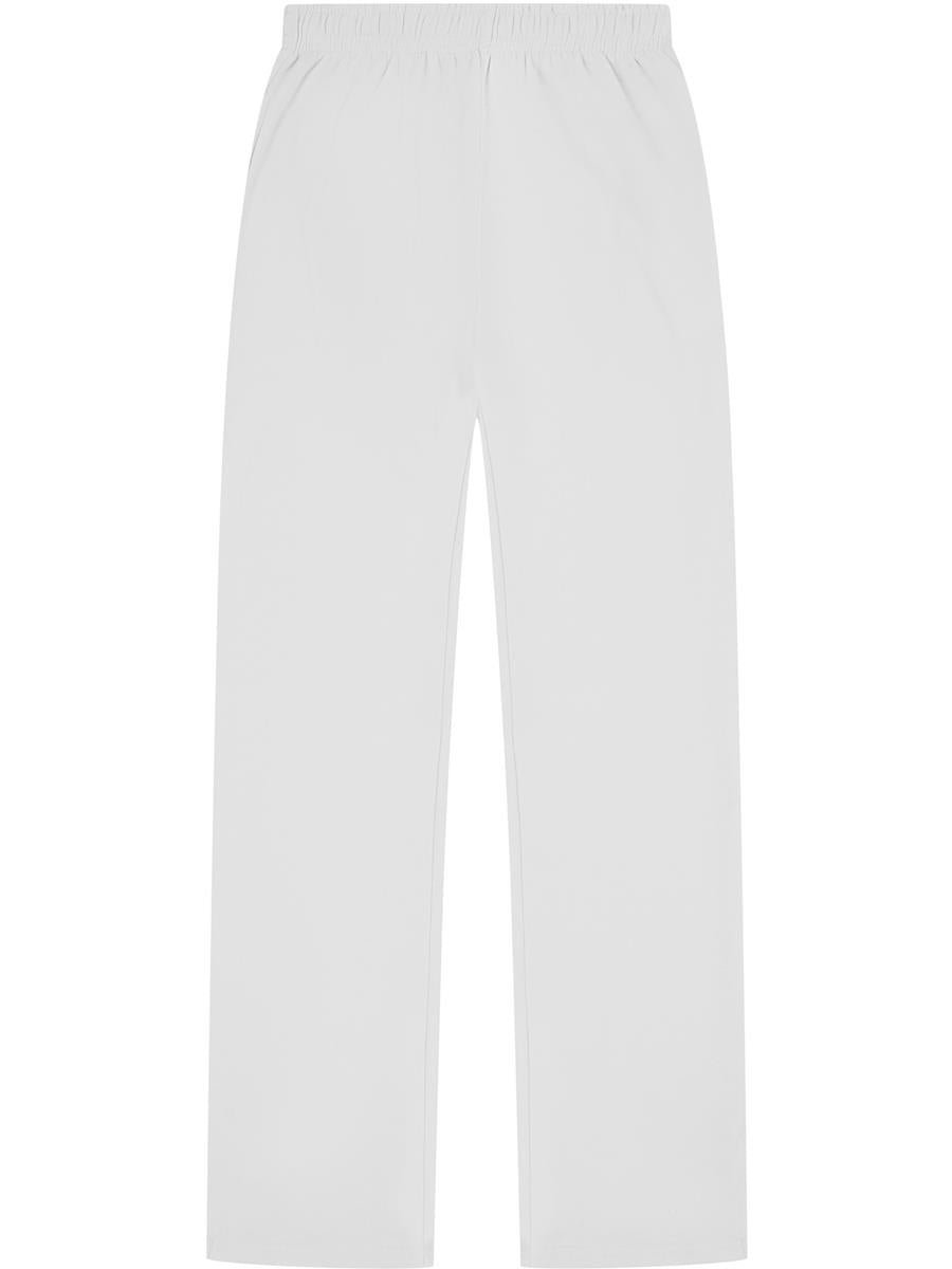 Premium Combed 330 Split Hem Jogpants Regular — White