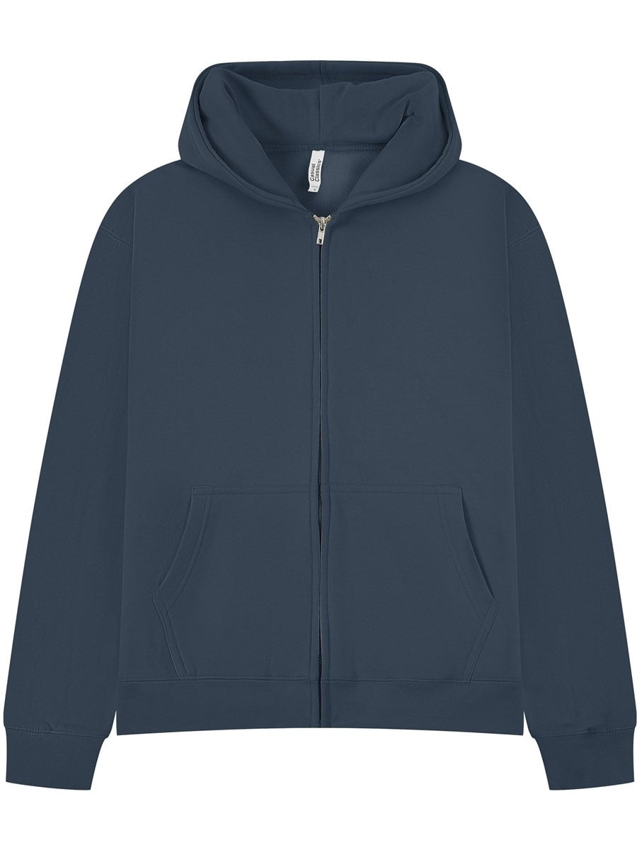 Premium Combed 450 Boxy Oversize Fit Zip Hood Adult