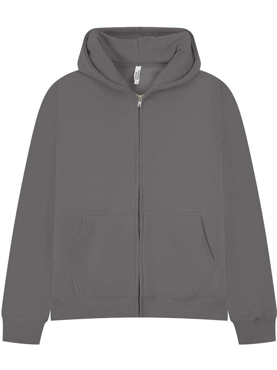 Premium Combed 450 Boxy Oversize Fit Zip Hood Adult