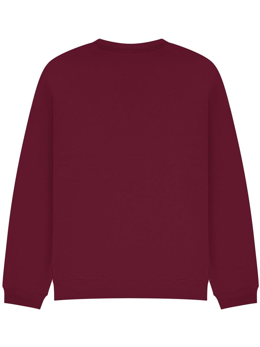Premium Combed 280 Oversize Sweat — Burgundy