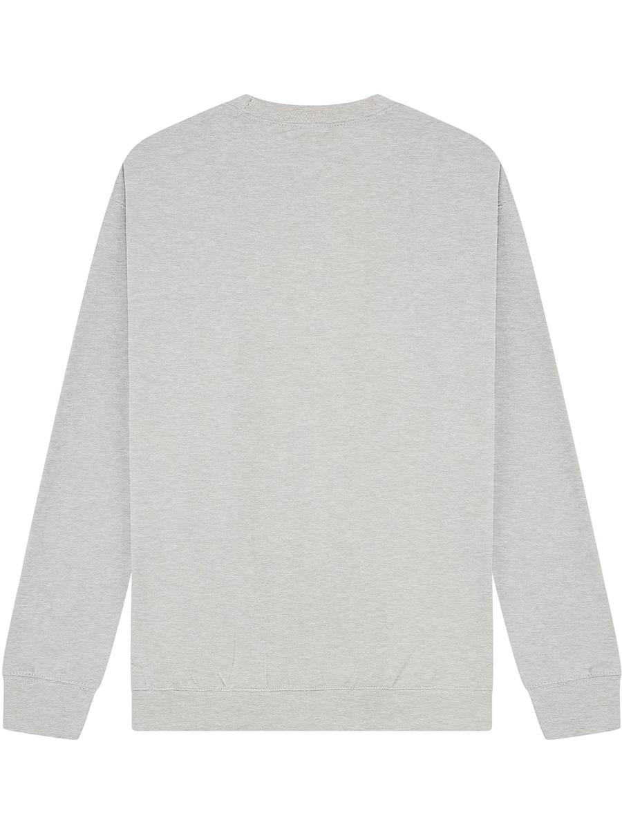 Premium Combed 330 Oversized Extended Neck Sweat — Ash Grey