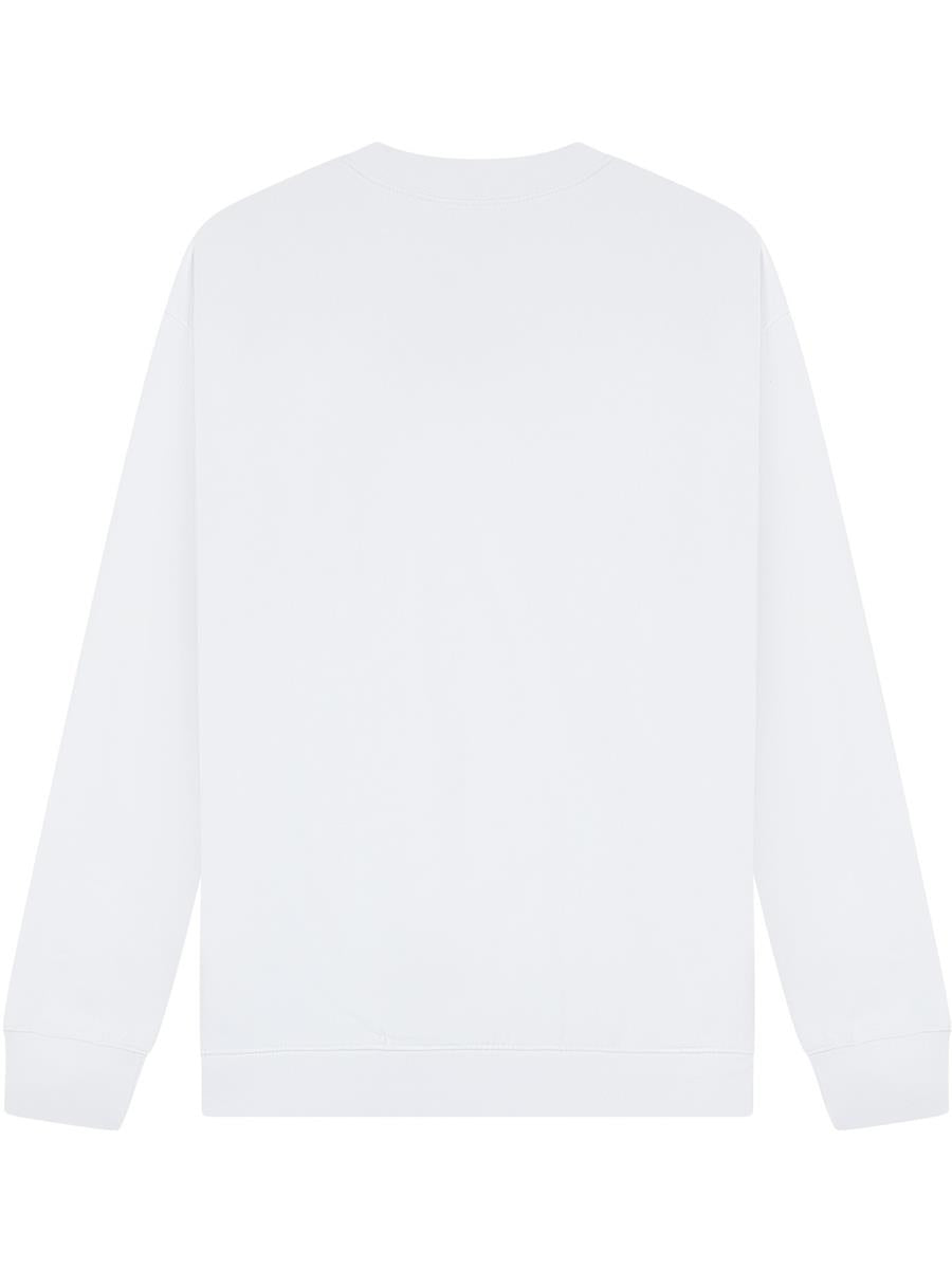 Premium Combed 330 Oversize Extended Neck Sweat Tall — White