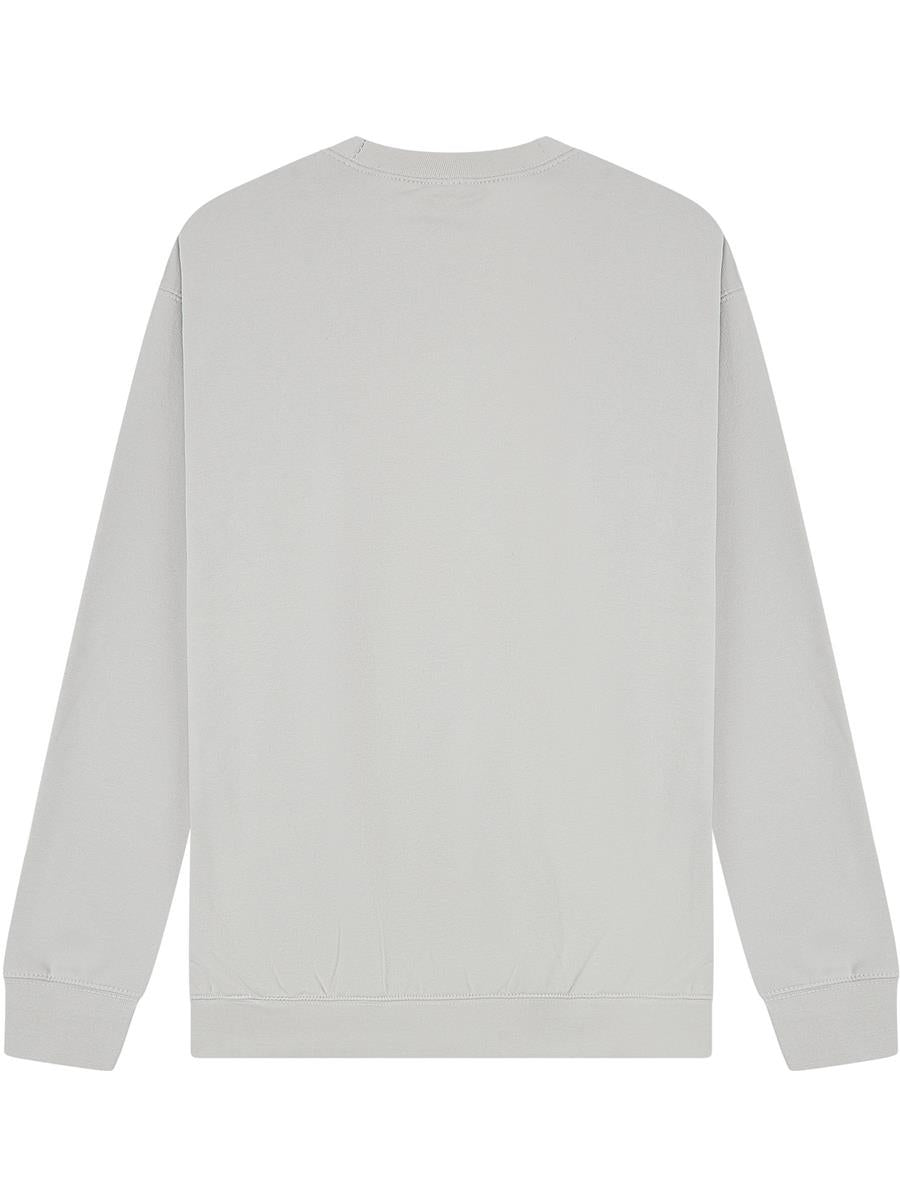 Premium Combed 330 Oversize Extended Neck Sweat Tall — Lunar Grey