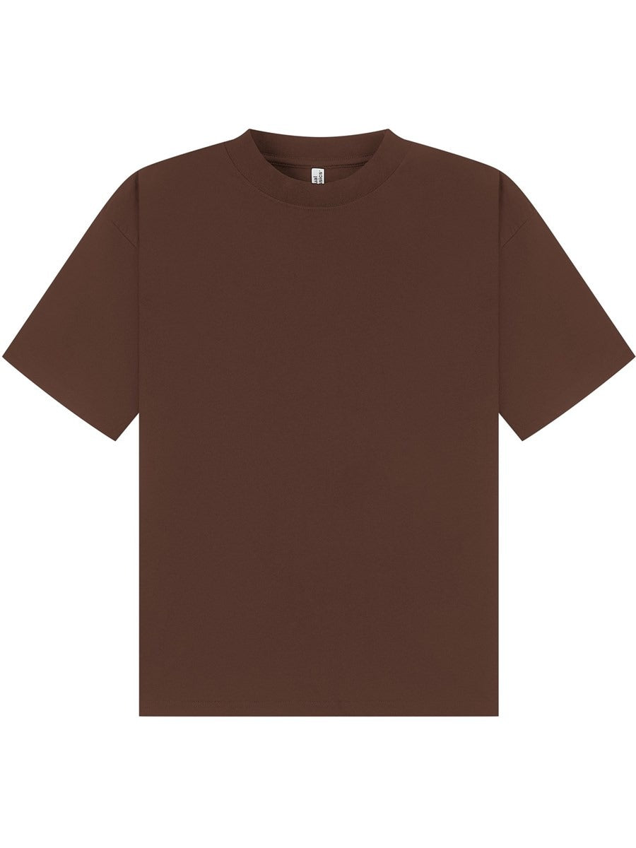 Premium Combed 220 Boxy Oversize Fit Extended Neck Tee Adult