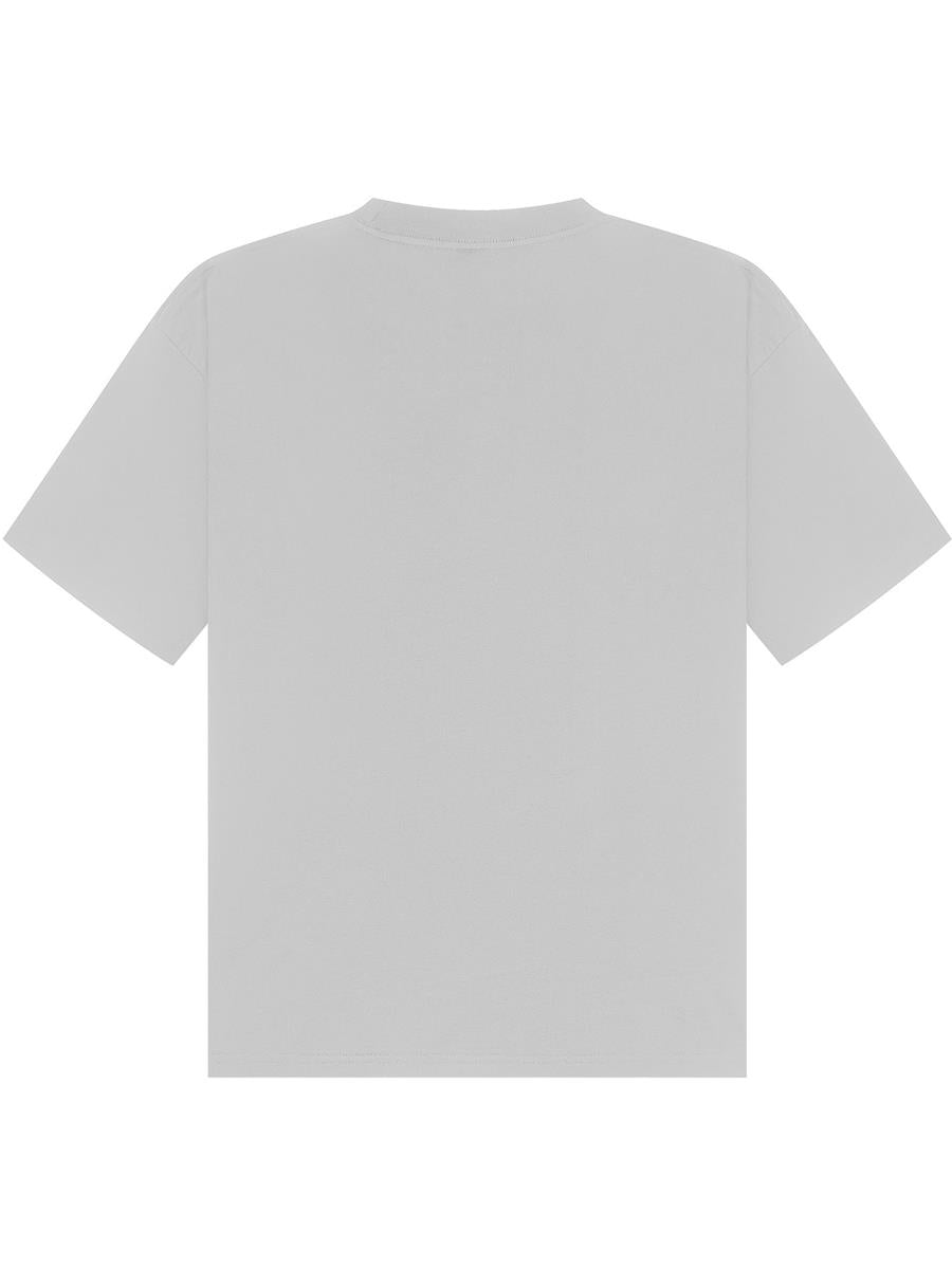 Ringspun Combed 220 Boxy Oversize Extended Neck T — Lunar Grey