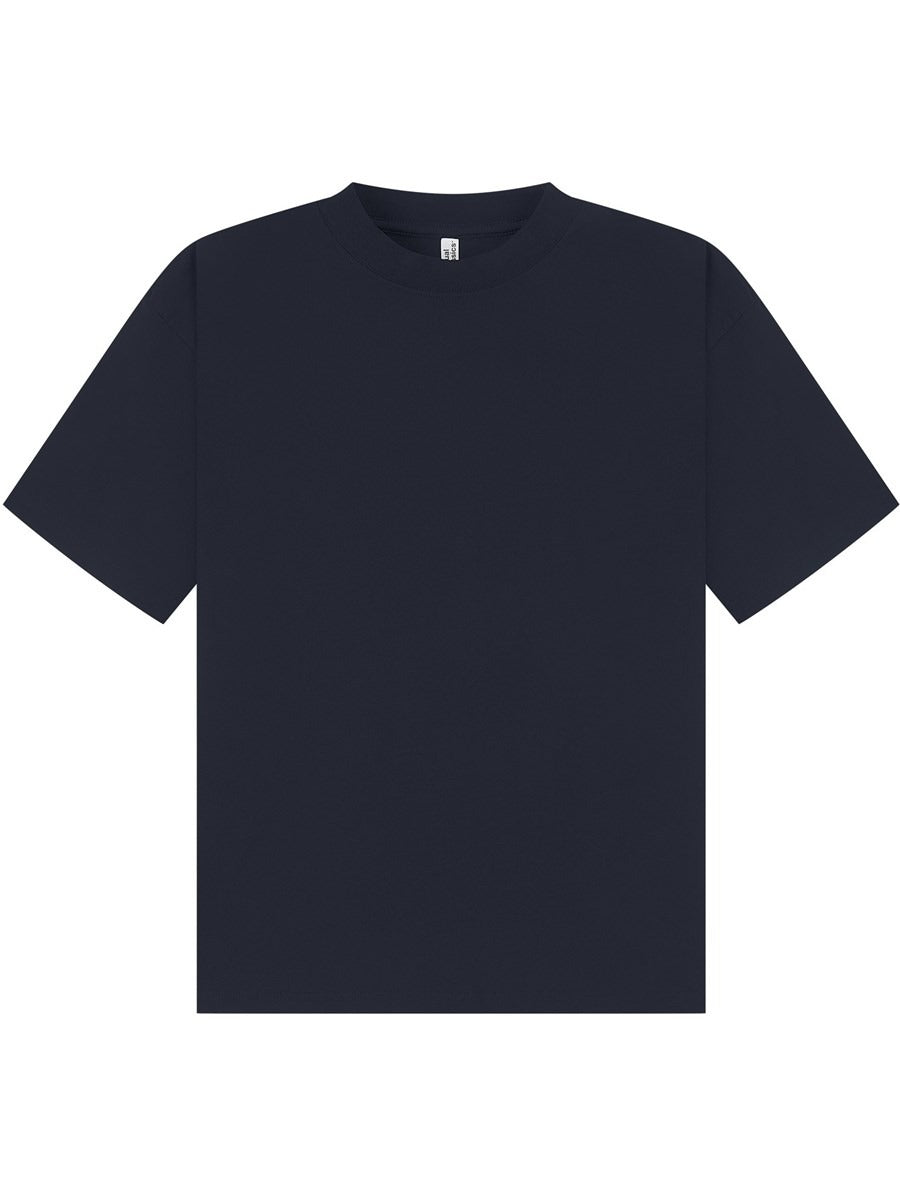 Premium Combed 220 Boxy Oversize Fit Extended Neck Tee Adult