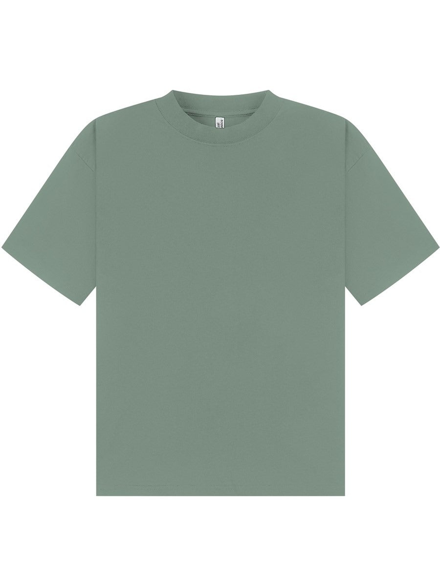 Premium Combed 220 Boxy Oversize Fit Extended Neck Tee Adult