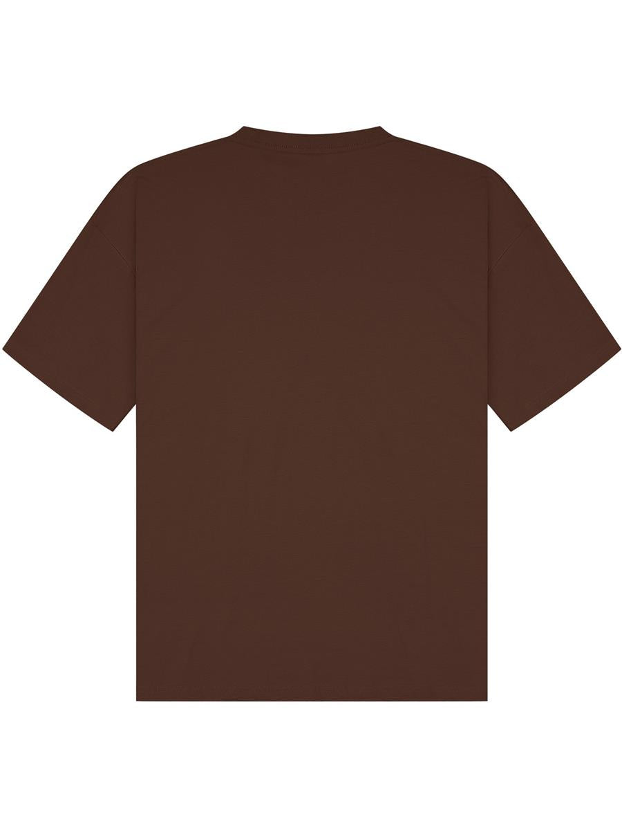 Ringspun Combed 180 Oversize Tall T — Chocolate