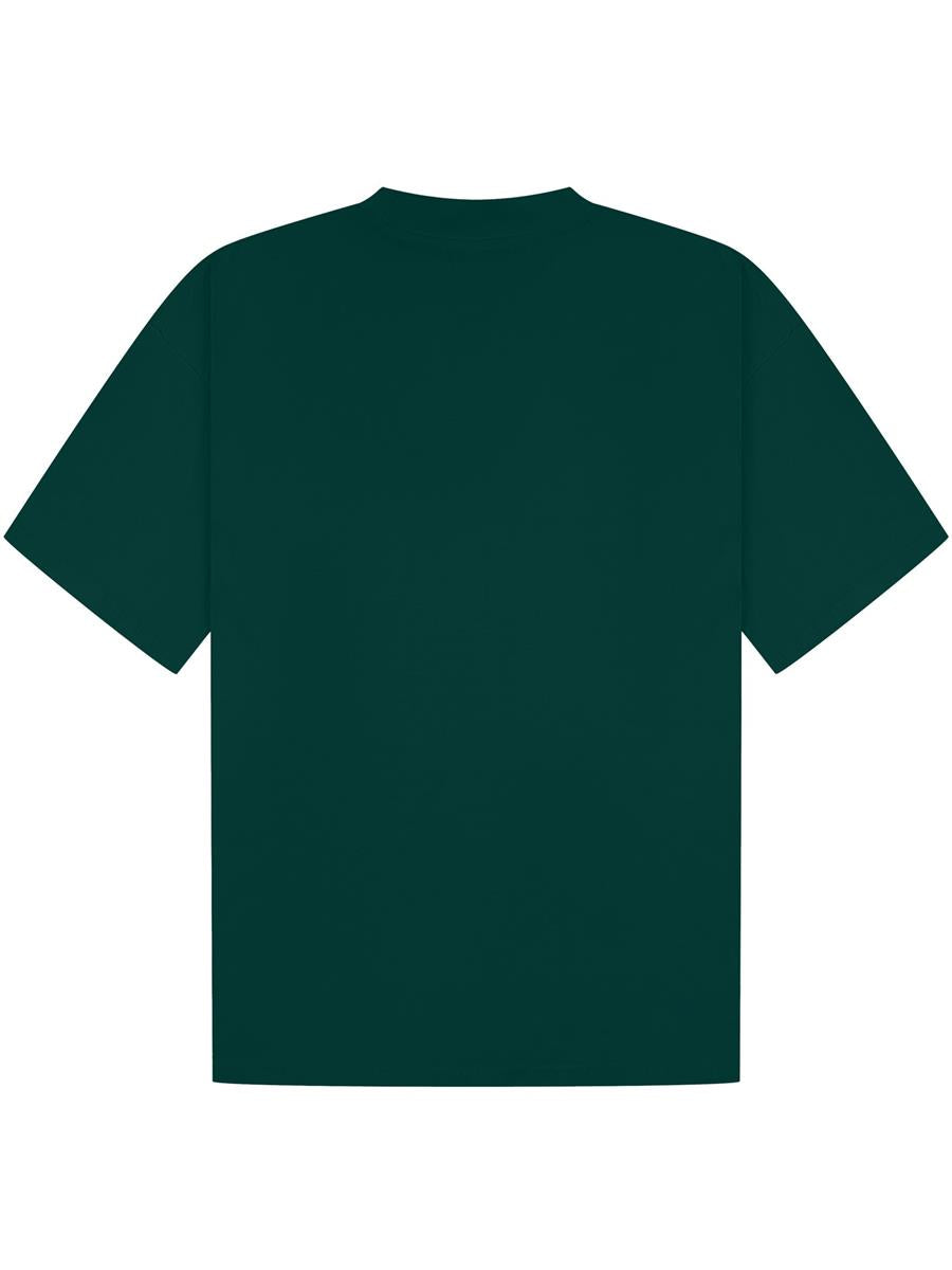 Ringspun Combed 180 Oversize Extended Neck T — Rainforest