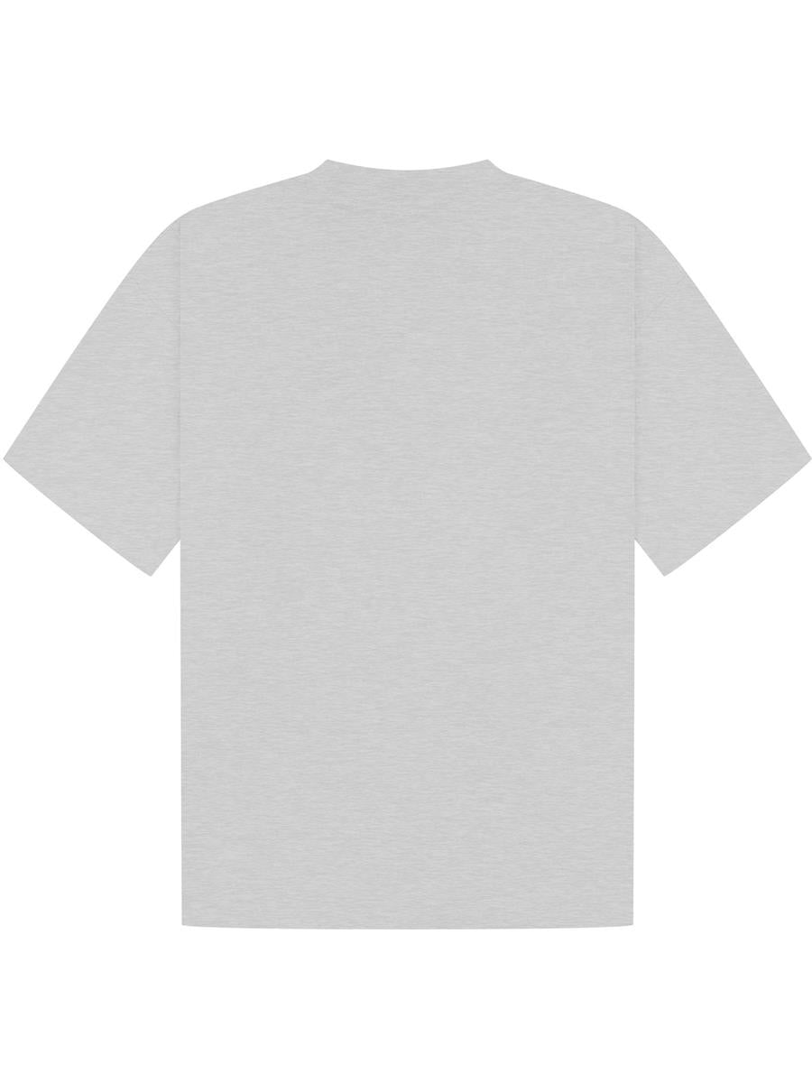 Ringspun Combed 180 Oversize Extended Neck T — Ash Grey