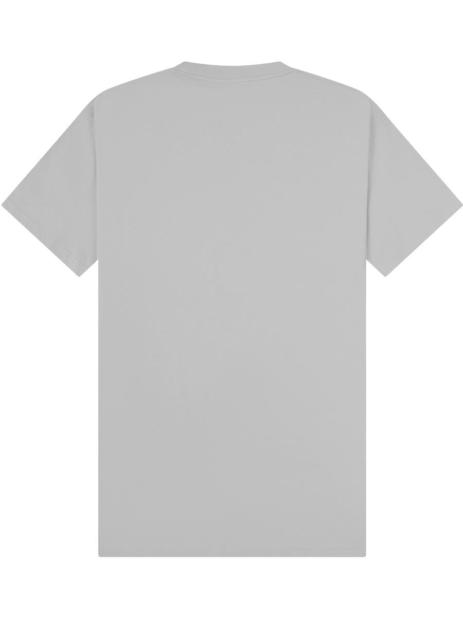 Ringspun Combed 220 Oversize Extended Neck T — Lunar Grey