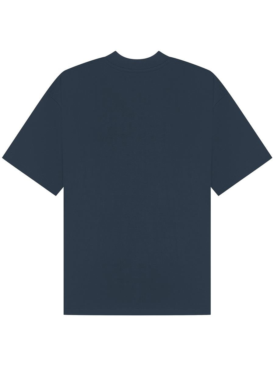 Supreme Organic Combed 350 Oversize T — Petrol Blue