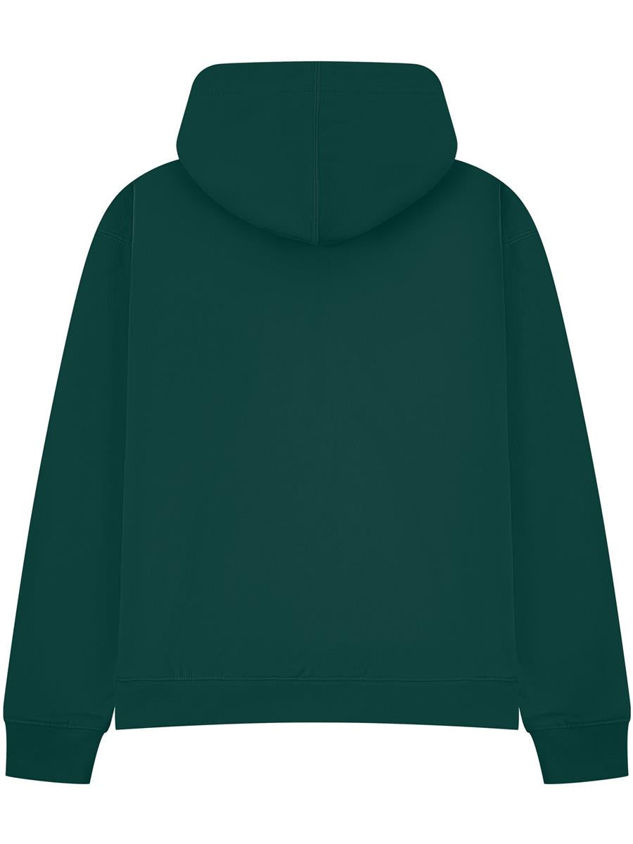 Premium Combed 450 Boxy Oversize Hood — Rainforest