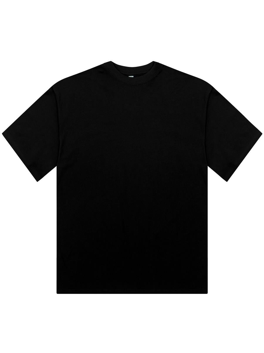 Core Organic Combed 180 Regular Fit Tee — Black