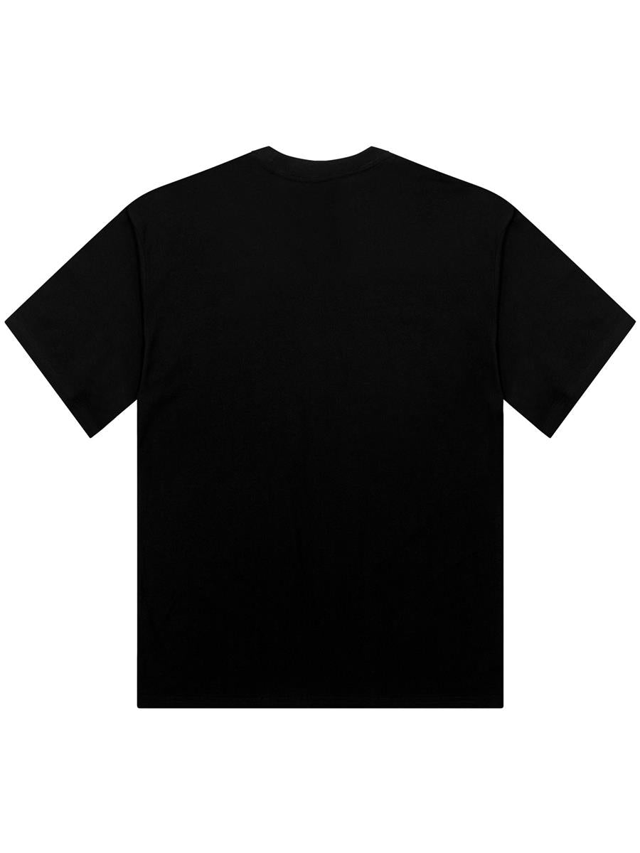 Core Organic Combed 180 Regular Fit Tee — Black