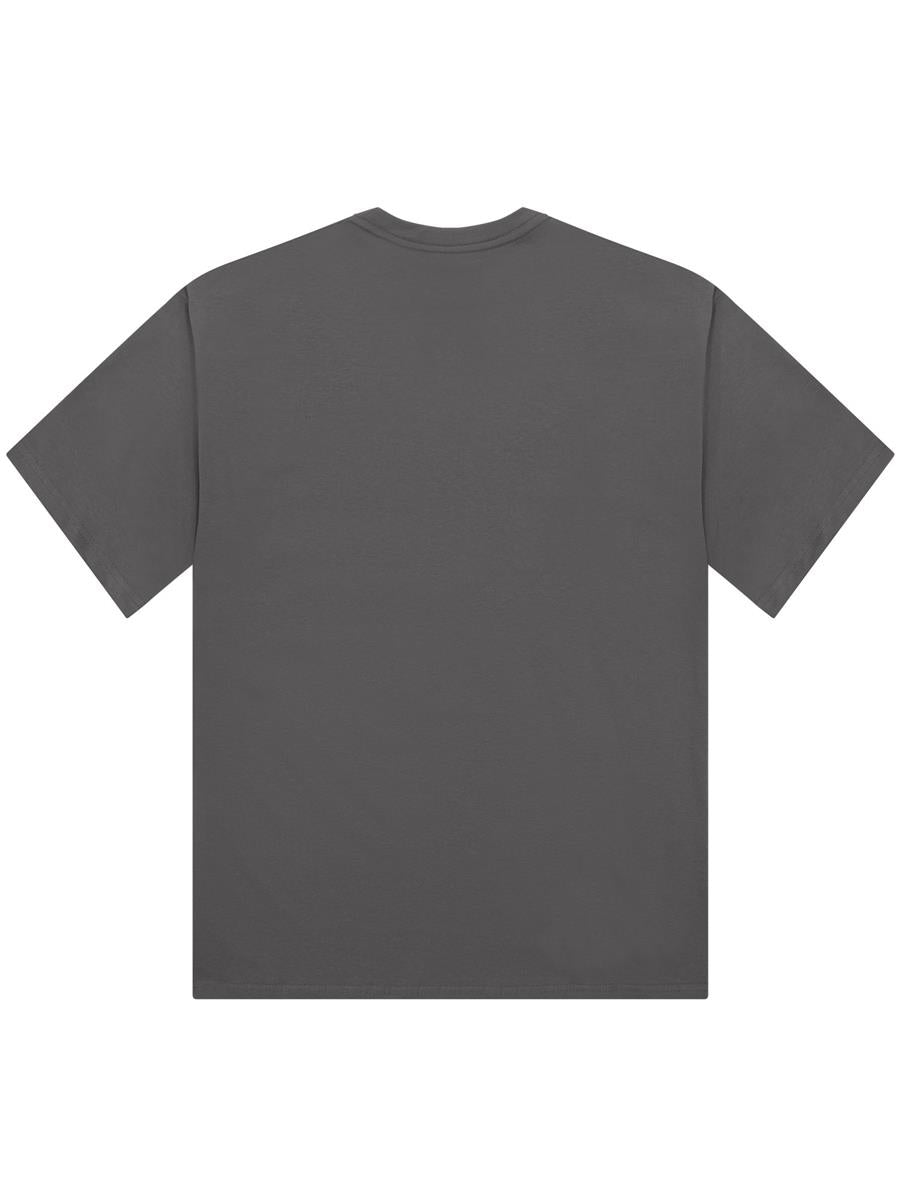 Core Organic Combed 180 Regular Fit Tee — Charcoal