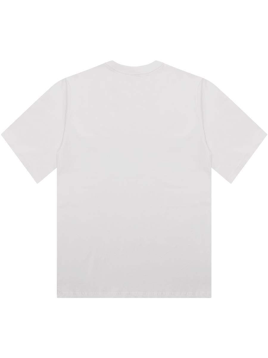 Core Organic Combed 180 Regular Fit Tee — White