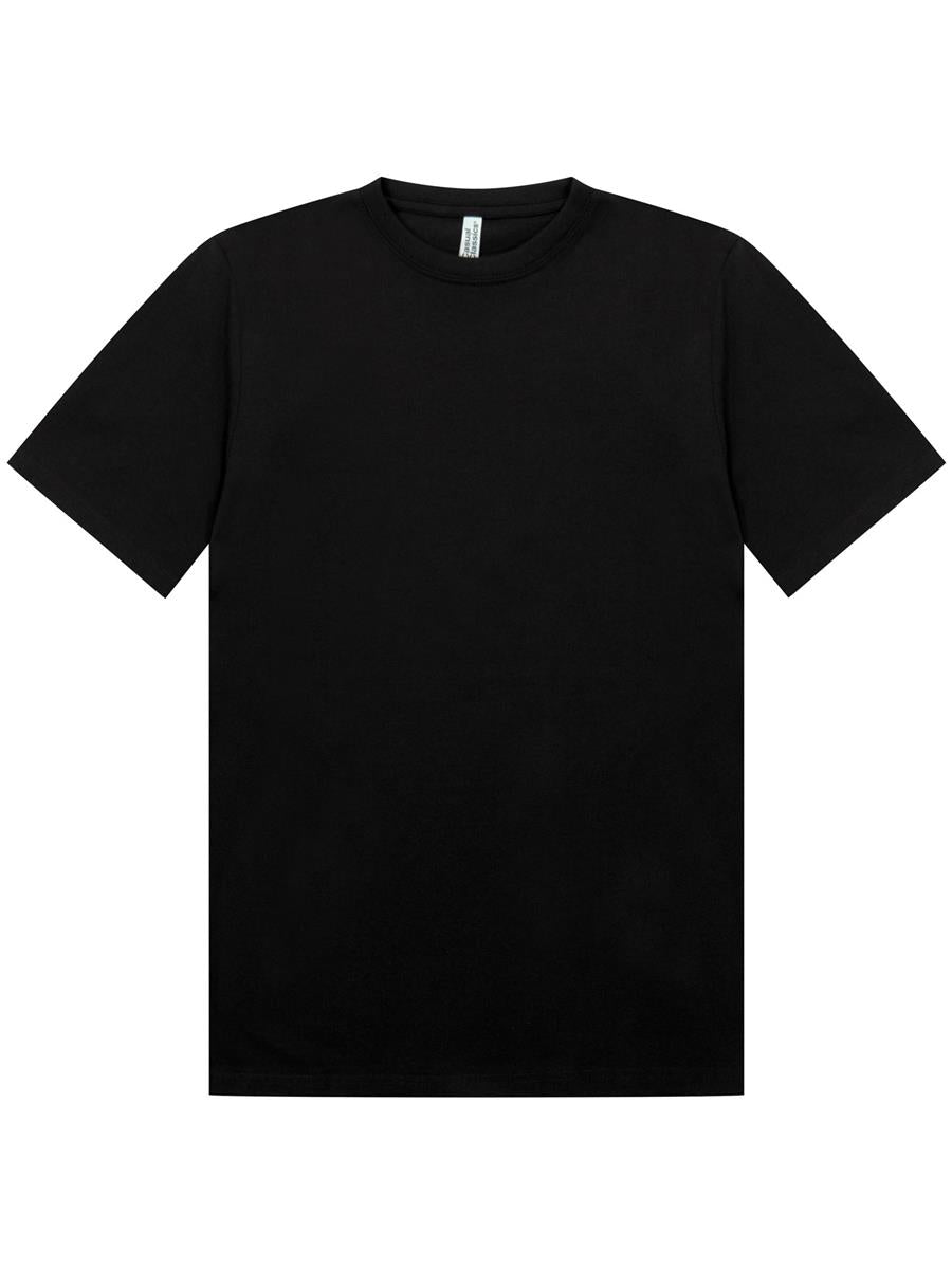 Ringspun Combed 220 Core Tall T — Black