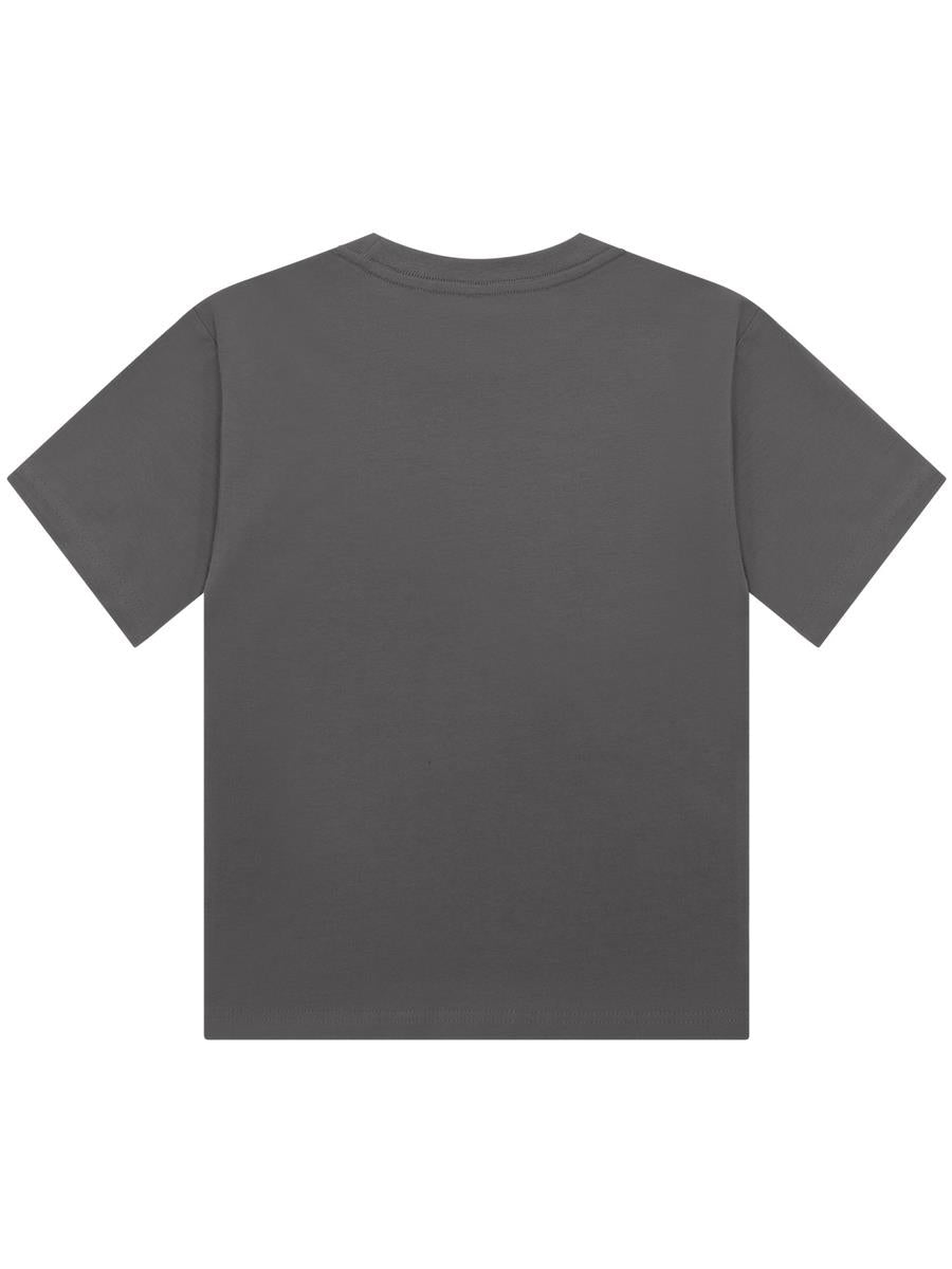 Ringspun Combed 220 Cropped Baby T Ladies — Charcoal