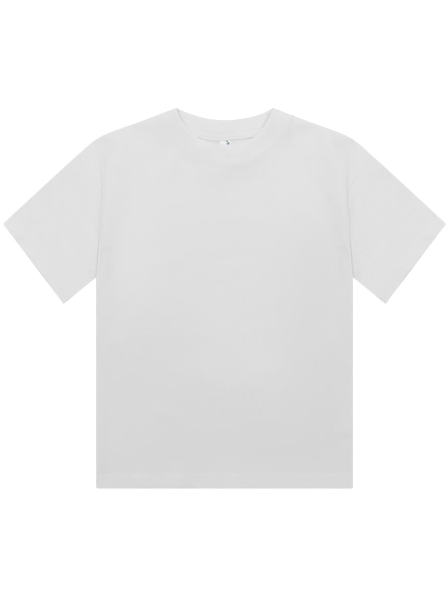 Ringspun Combed 220 Cropped Baby T Ladies — White