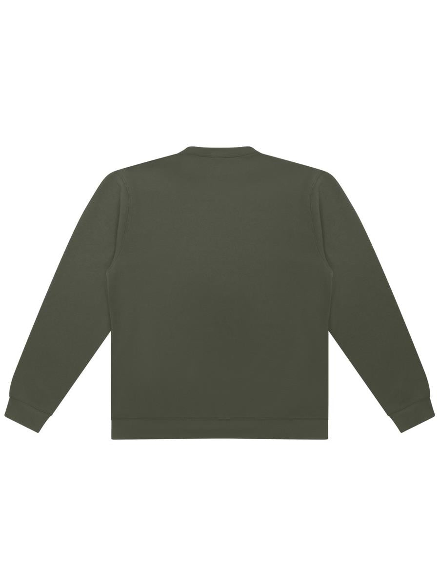 Premium Combed Core 280 Sweatshirt — Khaki Olive