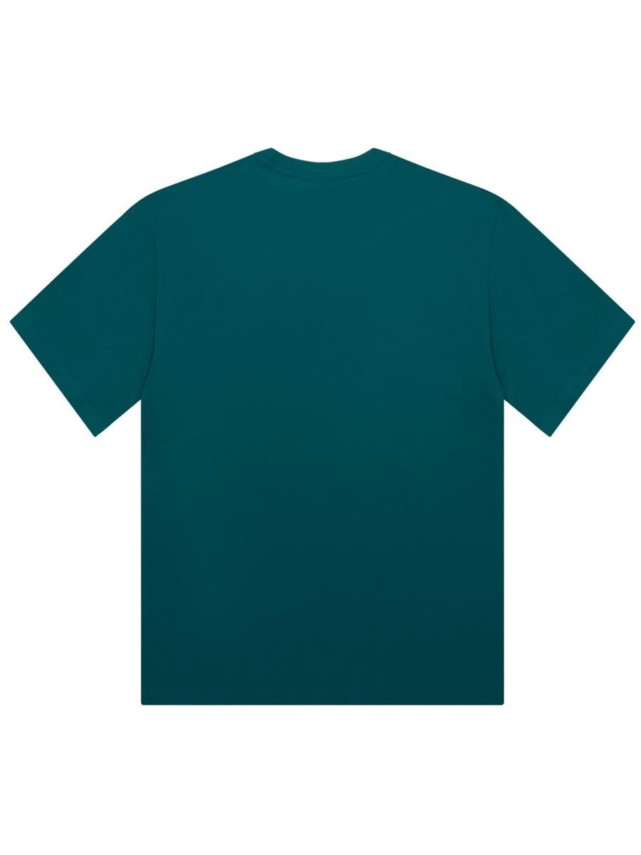 Core Organic Combed 180 Regular Fit Tee — Deep Teal