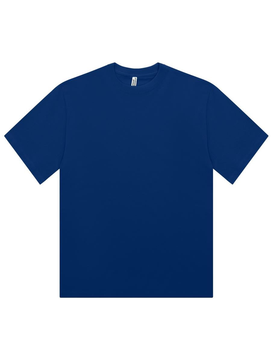 Core Organic Combed 180 Regular Fit Tee — Cobalt