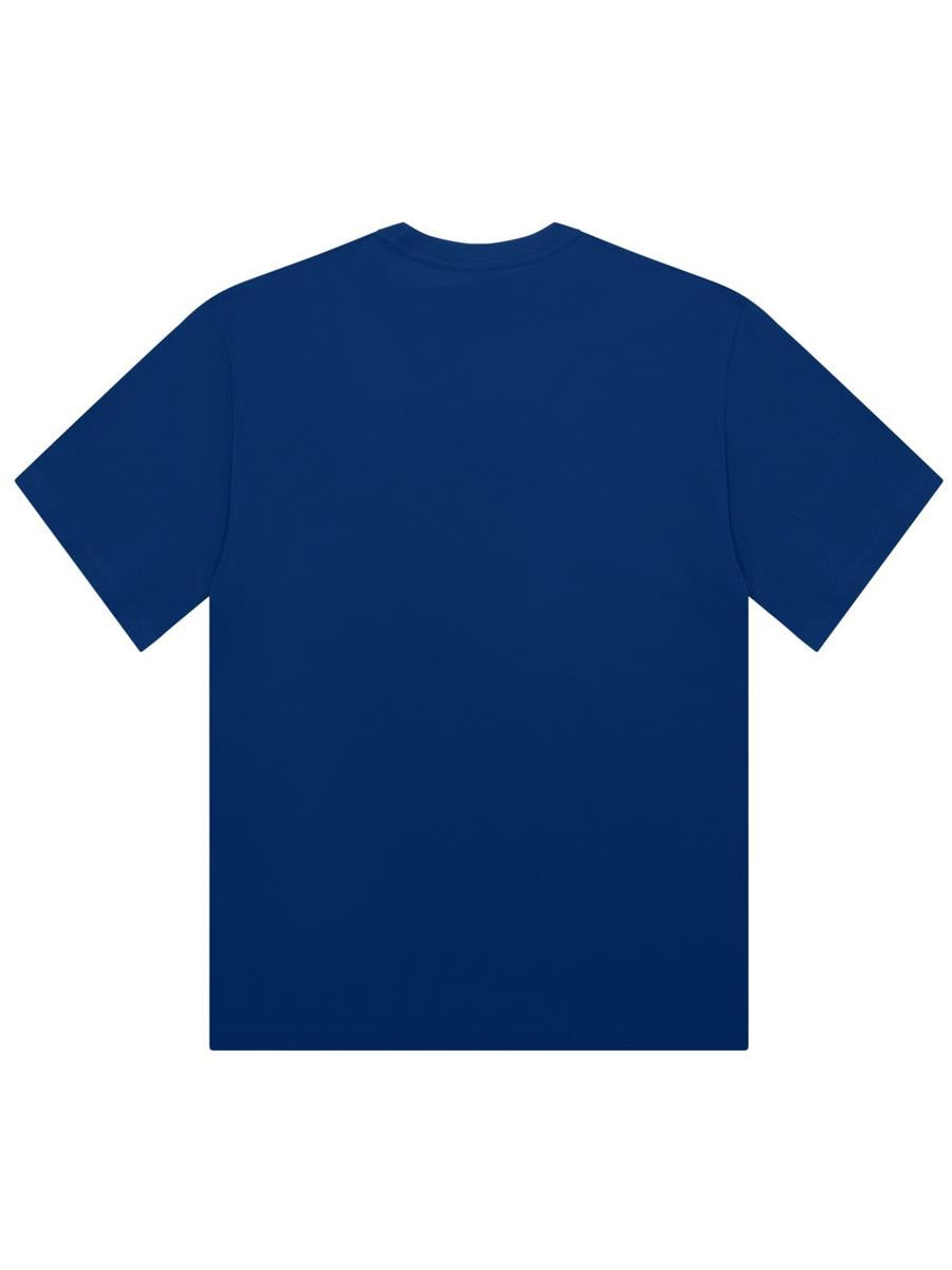 Core Organic Combed 180 Regular Fit Tee — Cobalt