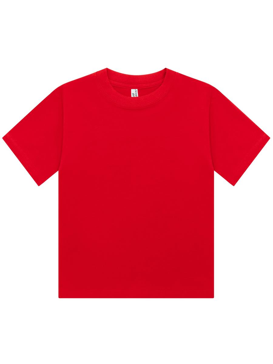 Ringspun Combed 220 Cropped Baby T Ladies — Red