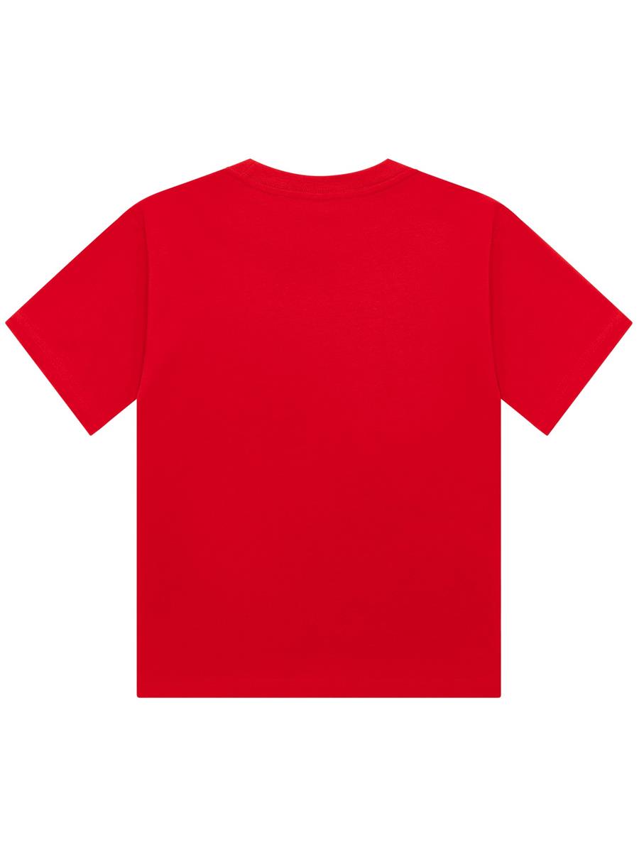 Ringspun Combed 220 Cropped Baby T Ladies — Red