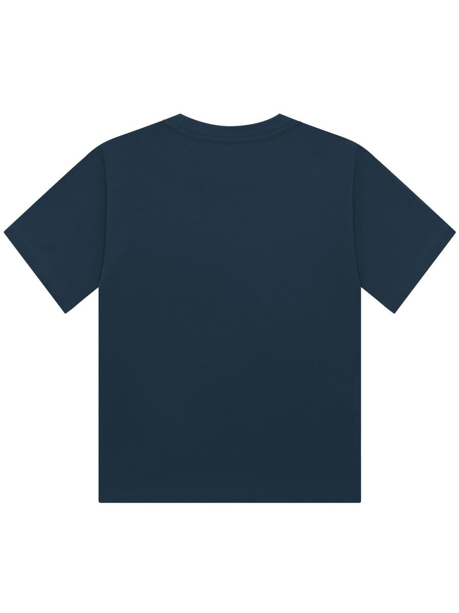 Ringspun Combed 220 Cropped Baby T Ladies — Petrol Blue
